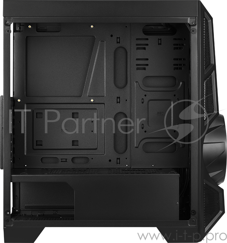 Корпус Aerocool Aero Engine RGB-G-BK-v2 черный без БП ATX 3x120mm 2xUSB2.0 1xUSB3.0 audio bott PSU
