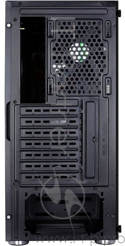 Корпус Aerocool Quartz REVO , ATX, без БП, закаленное стекло спереди и сбоку, 3x 12см RGB, 1х 12см (черный) в комплекте, 1xUSB 3.0, 2xUSB 2.0