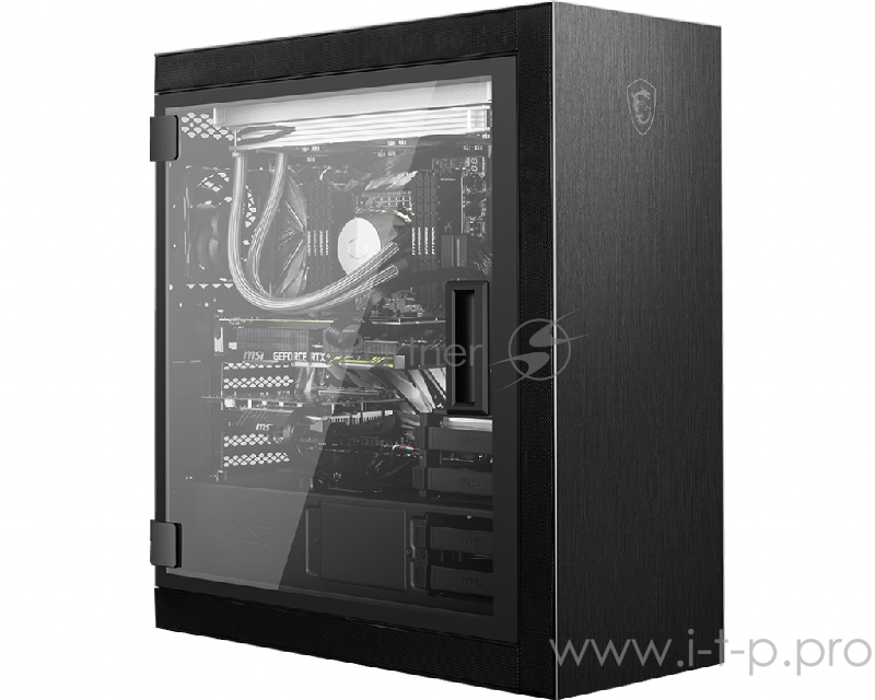 Компьютерный корпус MSI MPG SEKIRA 500P, Global, 1xTypeC, 2xUSB 3.0, 2xUSB 2.0, 1xBlack Fan, Tempered Glass Window