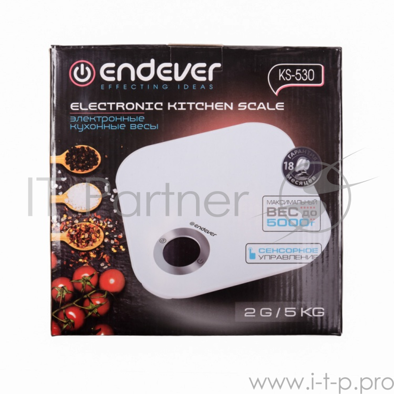 Весы кухонные электронные Endever Skyline KS-530