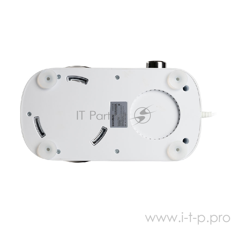 Миксер стационарный Endever Sigma-26, 1000 Вт., планетарный, многофункциональный, стальная чаша 3,5 л., регулировка скорости, белый/коричневый