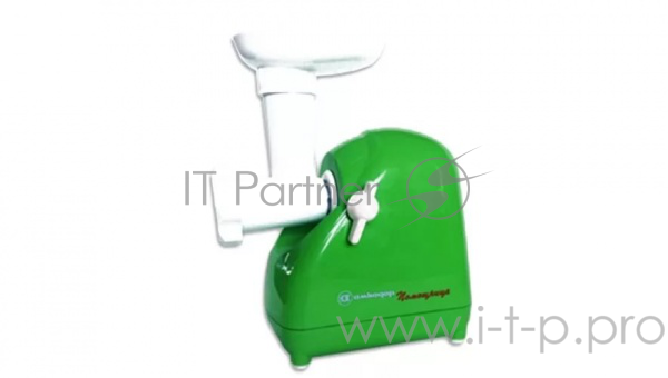 Мясорубка Белвар Помощница КЭМ-П2У 302-09, зеленый, 1500 Вт, насадка для теста, колбас, шинковка, соковыжималка реверс