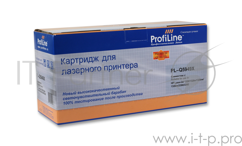 Картридж PL-Q5949X/708 для принтеров HP LJ 1320/1320N/3390/3392/CANON LBP3300 6000 копий ProfiLine