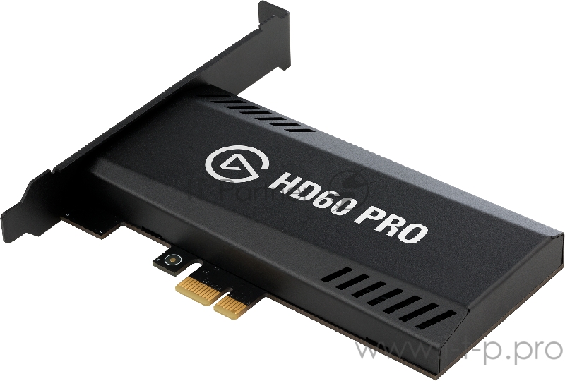 Elgato Game Capture HD60 Pro, Gaming streamer, PCI-Ex1, 2xHDMI (pass-trough), 1080p 60 fps, up to 60 Mbps, RTL (1GC109901002)