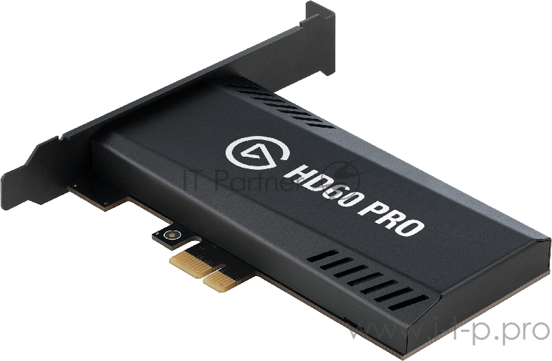 Elgato Game Capture HD60 Pro, Gaming streamer, PCI-Ex1, 2xHDMI (pass-trough), 1080p 60 fps, up to 60 Mbps, RTL (1GC109901002)