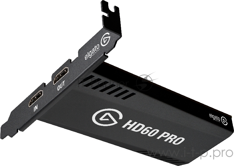 Elgato Game Capture HD60 Pro, Gaming streamer, PCI-Ex1, 2xHDMI (pass-trough), 1080p 60 fps, up to 60 Mbps, RTL (1GC109901002)