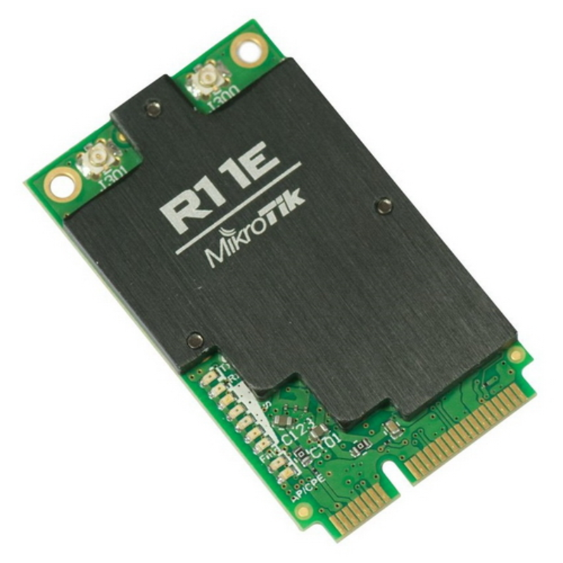R11e-2HnD 802.11b/g/n miniPCI-e card with u.fl connectors {50}