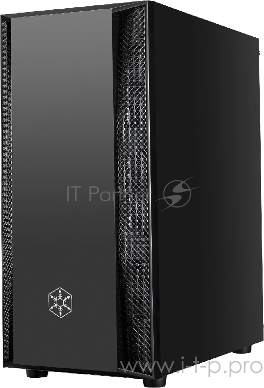 Корпус SilverStone SST-FAB1B-RGB чёрный (ATX, закаленное стекло,2 RGB fan 120 мм, 2xUSB 3.0, 1xUSB 2.0, HD Audio)