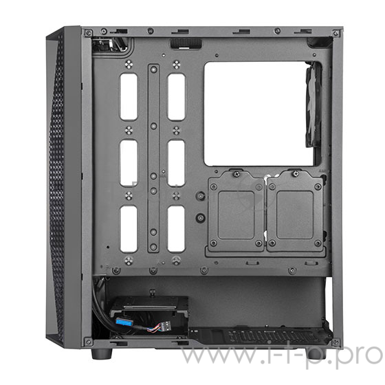 Корпус SilverStone SST-FAB1B-RGB чёрный (ATX, закаленное стекло,2 RGB fan 120 мм, 2xUSB 3.0, 1xUSB 2.0, HD Audio)