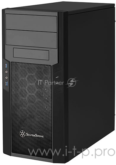 Корпус SilverStone SST-PS13B чёрный (ATX, 2xUSB 3.0, HD Audio)