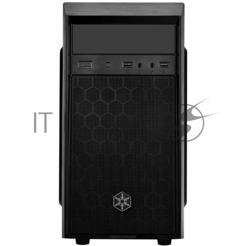 Корпус SilverStone SST-PS16B чёрный (ATX, 2xUSB 3.0, HD Audio)