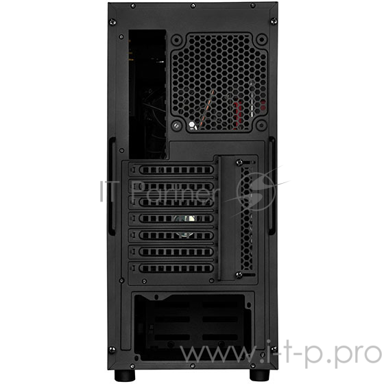 Корпус SilverStone SST-RL05BW-W черный (ATX, закаленное стекло, 2xUSB 3.0, HD Audio)