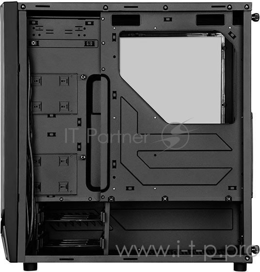 Корпус SilverStone SST-RL05BW-W черный (ATX, закаленное стекло, 2xUSB 3.0, HD Audio)