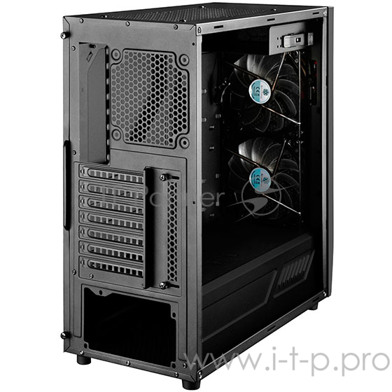 Корпус SilverStone SST-RL05BW-W черный (ATX, закаленное стекло, 2xUSB 3.0, HD Audio)