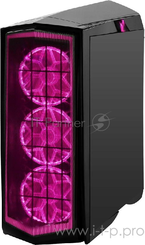 Корпус SilverStone SST-PM01C-RGB чёрный (ATX, закаленное стекло,3 RGB fan 140 мм, 2xUSB 3.0, 1xUSB 2.0, HD Audio)