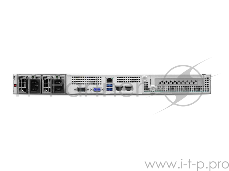 Корпус компьютерный AIC RSC-1DTS, 1U, 12G 4xSATA/SAS HS 3,5 + 4x2,5 9mm internal bay, up to 12(W) x 9.6(D) ATX, 1x12G 4port passive BP with 1xSFF-8643, 4x 40x28 fans, 400W single 80+ Platinum, 28 slide rail, w/o CPU heatsinks, w/o bezel, w/o riser