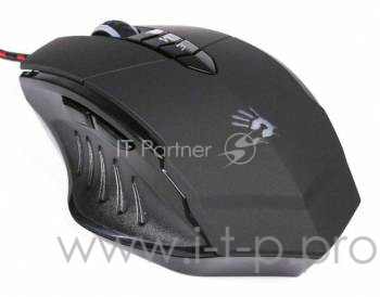 Мышь A4Tech Bloody V7m Gaming USB (Черный) 400-3000dpi 5 mod, 8 кн, 160kb memory, 30G/sec, 125-1000hz USB, key 3ms (890552)