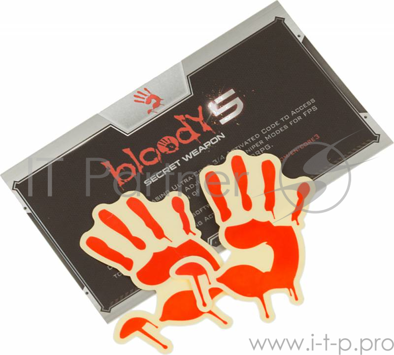 Мышь A4Tech Bloody T7 Winner black (4000dpi) USB Gaming (9but)