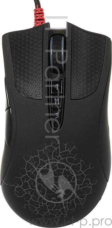 Мышь A4Tech Bloody AL9 Blazing черный лазерная (8200dpi) USB2.0 игровая (7but)