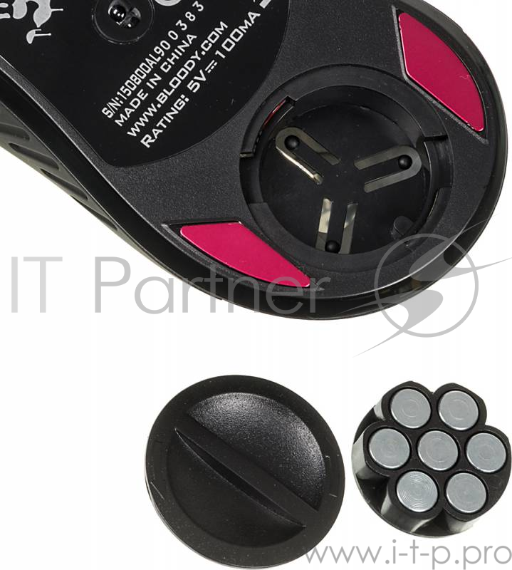 Мышь A4Tech Bloody AL9 Blazing черный лазерная (8200dpi) USB2.0 игровая (7but)