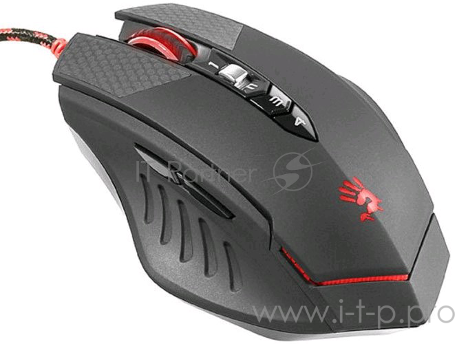 Мышь A4Tech Bloody T70 Winner черный/серый оптическая (4000dpi) USB2.0 игровая (8but)