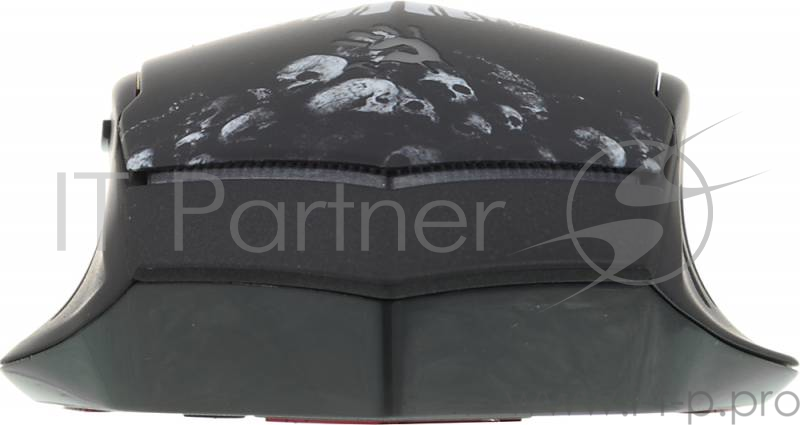 Мышь Mouse A4 Bloody R8 metal feet Skull design black optical (3200dpi) cordless USB Gaming (7but)