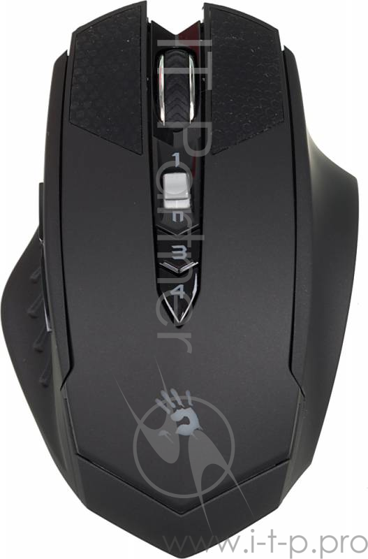 Мышь A4Tech Bloody Warrior RT7 черный оптическая (4000dpi) беспроводная USB2.0 игровая (9but)