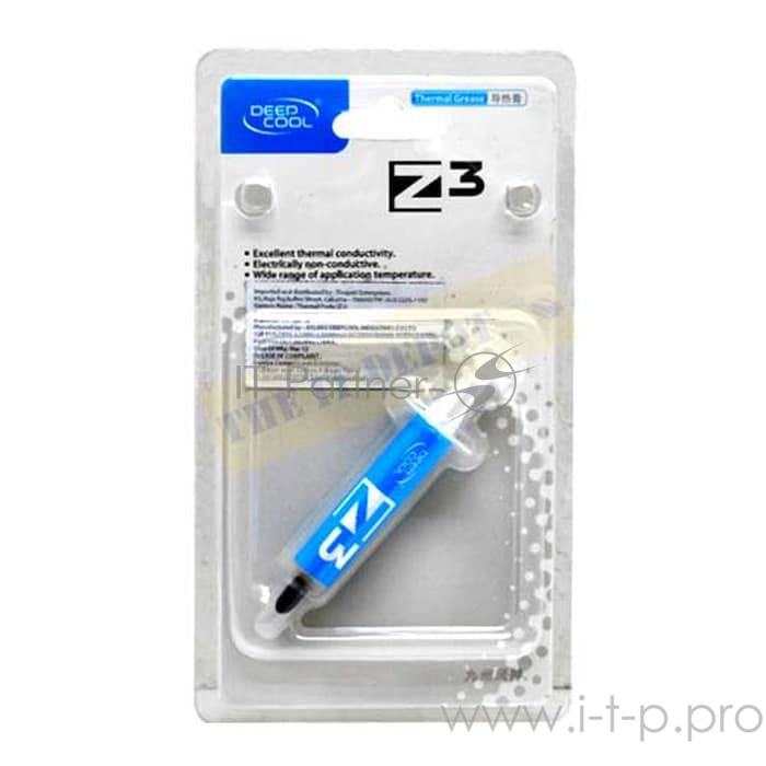Термопаста Deepcool Z3 шприц 1.5гр.