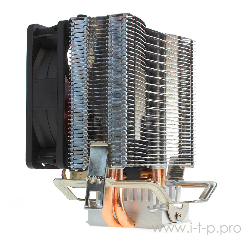 вентилятор CROWN Кулер для процессора CM-92 (Для Intel и AMD, TDP до 95 Ватт, 2шт. медных теплопроводных трубок , Гидродинамическии? подшипник, Размер: 117*79*113 мм)
