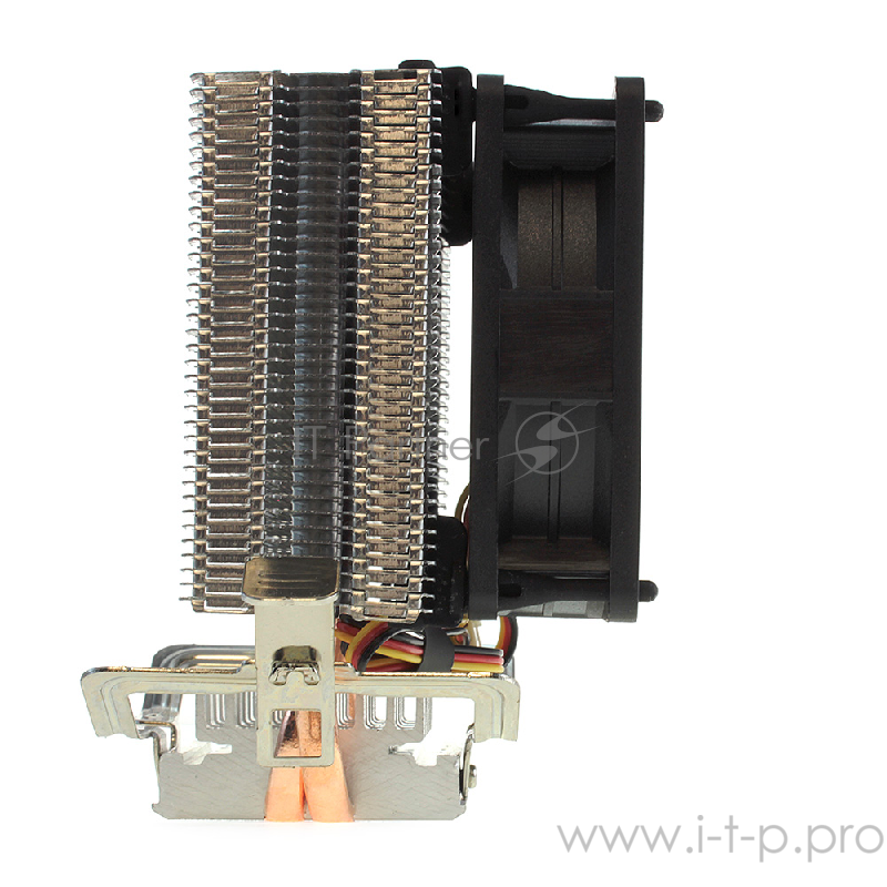 вентилятор CROWN Кулер для процессора CM-92 (Для Intel и AMD, TDP до 95 Ватт, 2шт. медных теплопроводных трубок , Гидродинамическии? подшипник, Размер: 117*79*113 мм)