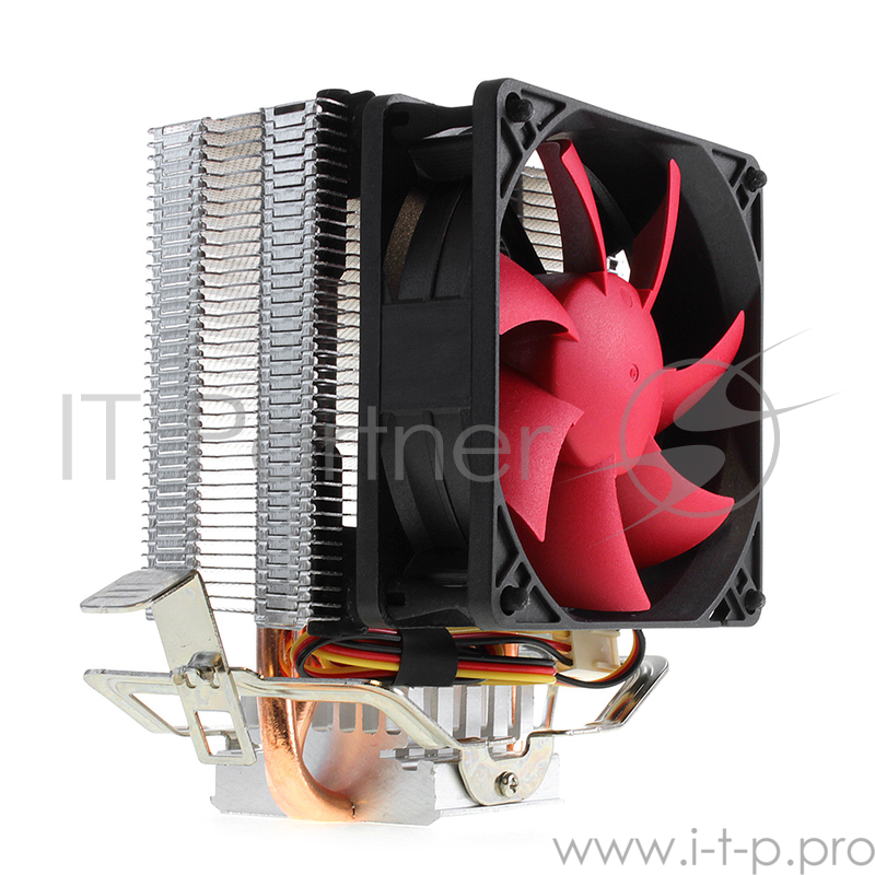 вентилятор CROWN Кулер для процессора CM-92 (Для Intel и AMD, TDP до 95 Ватт, 2шт. медных теплопроводных трубок , Гидродинамическии? подшипник, Размер: 117*79*113 мм)