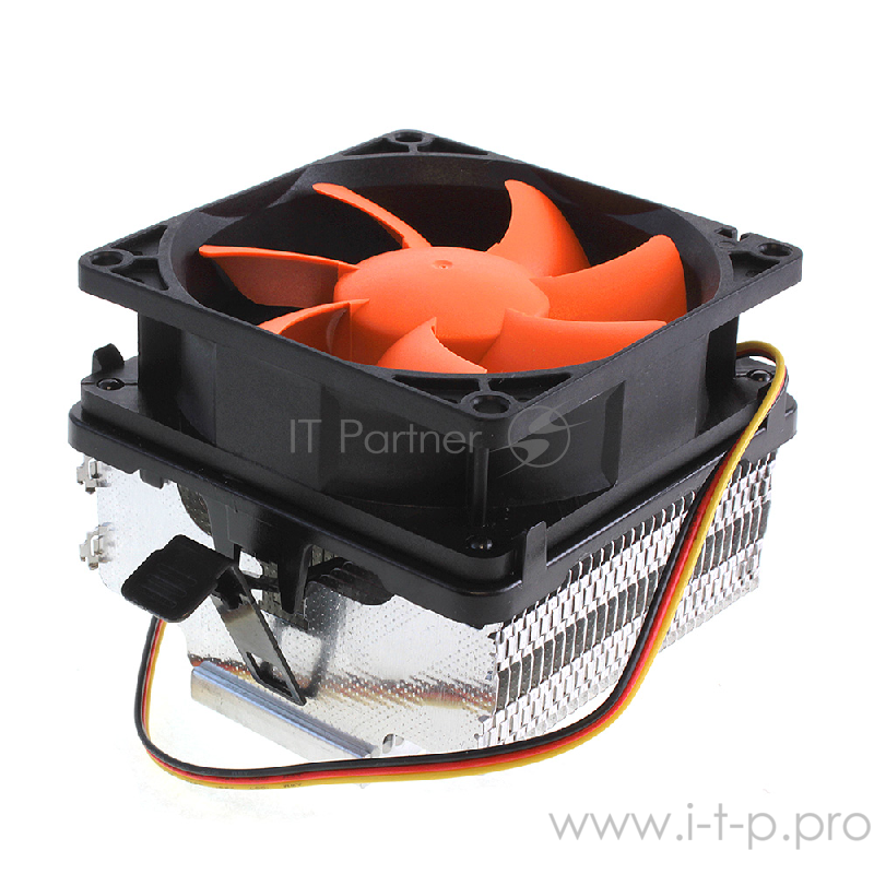 вентилятор CROWN Кулер для процессора CM-82 (Для Intel и AMD,TDP до 80 Ватт ,Гидродинамический подшипник, Размер: 120*84*72 мм)