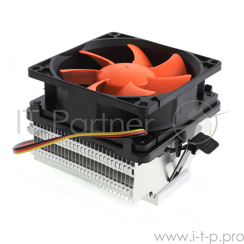 вентилятор CROWN Кулер для процессора CM-82 (Для Intel и AMD,TDP до 80 Ватт ,Гидродинамический подшипник, Размер: 120*84*72 мм)