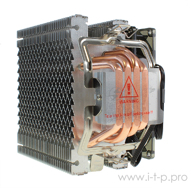 вентилятор CROWN Кулер для процессора CM-4 (Для Intel и AMD,TDP до 160 Ватт,4шт. теплопроводных трубок, Гидродинамическии? подшипник,Размер: 154*124*84 мм)