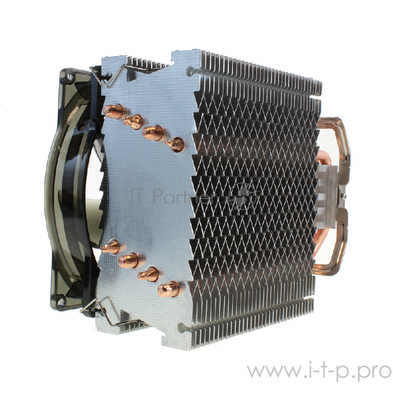 вентилятор CROWN Кулер для процессора CM-4 (Для Intel и AMD,TDP до 160 Ватт,4шт. теплопроводных трубок, Гидродинамическии? подшипник,Размер: 154*124*84 мм)