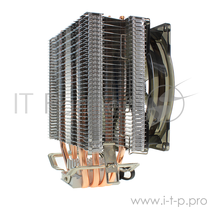 вентилятор CROWN Кулер для процессора CM-4 (Для Intel и AMD,TDP до 160 Ватт,4шт. теплопроводных трубок, Гидродинамическии? подшипник,Размер: 154*124*84 мм)