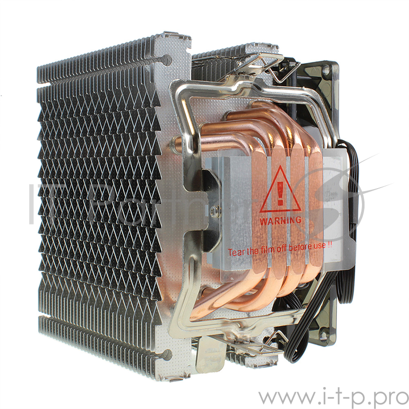 вентилятор CROWN Кулер для процессора CM-4 (Для Intel и AMD,TDP до 160 Ватт,4шт. теплопроводных трубок, Гидродинамическии? подшипник,Размер: 154*124*84 мм)
