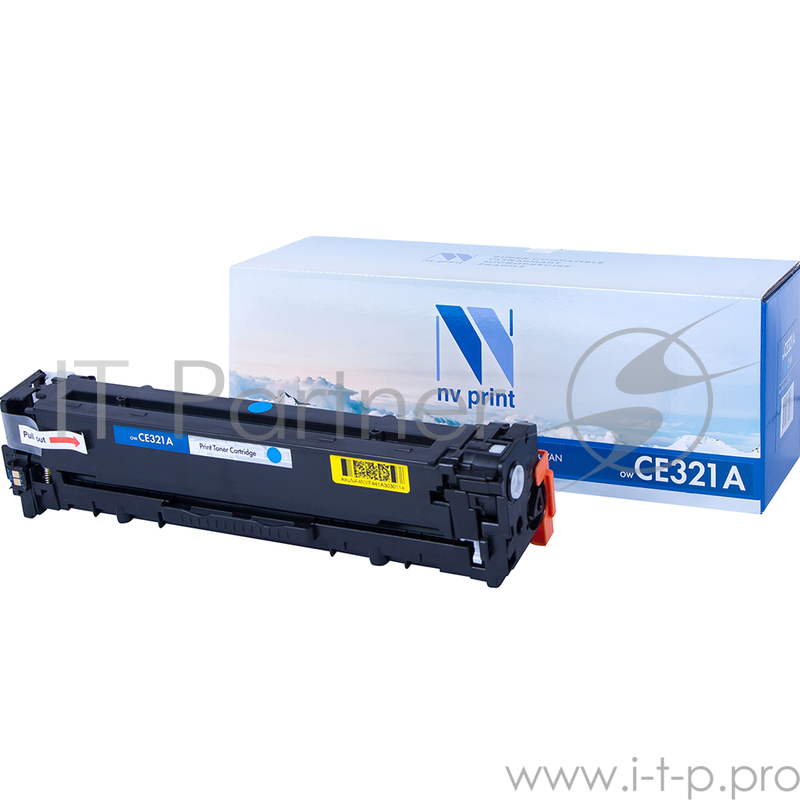 Картридж NV Print совместимый HP CE321A Cyan для LJ Color CP1525 (1300k)