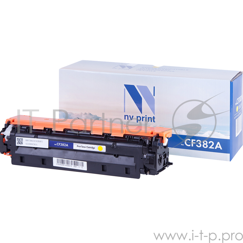 Картридж NV Print совместимый HP CF382A Yellow для CLJ Pro MFP M476 (2700k)