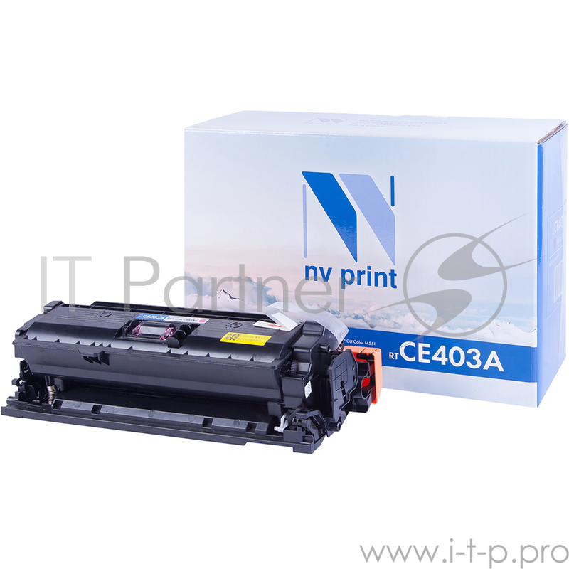 Картридж NV Print совместимый HP CE403A Magenta для CLJ Color M551 (6000k)