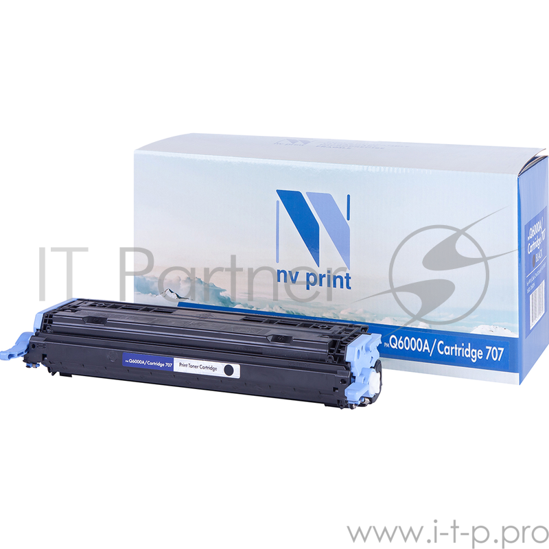 Картридж NV Print совместимый HP Q6000A/Can707 Black для LJ Color CM1015MFP/1017MFP/1600/2600N (2500k)