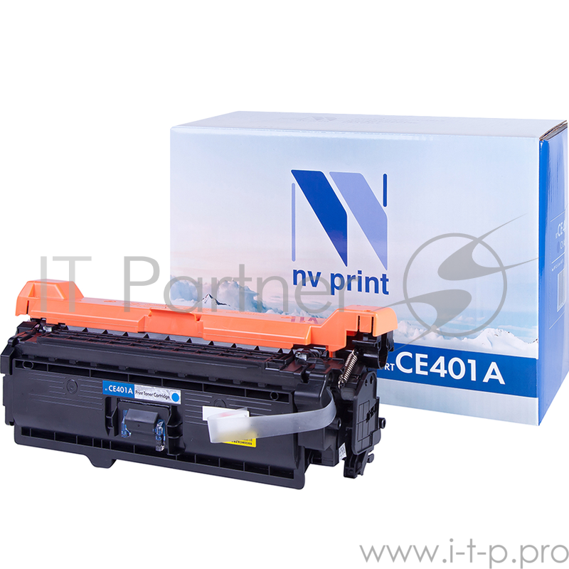 Картридж NV Print совместимый HP CE401A Cyan для CLJ Color M551 (6000k)