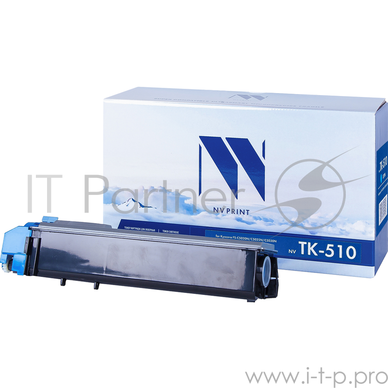 Картридж NV Print совместимый Kyocera TK-510 Cyan для FS C5020N/5025N/5030N (8000k)