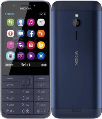 Мобильный телефон NOKIA 230 DUAL SIM BLUE (16PCML01A02)