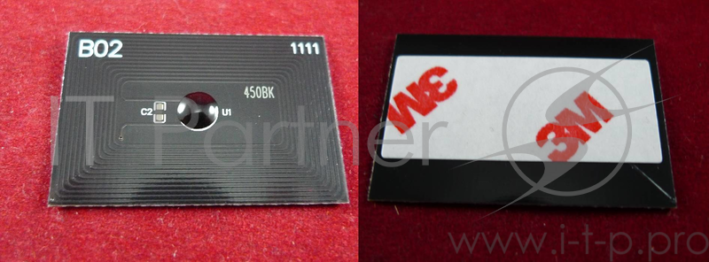 Чип Hi-Black к картриджу Kyocera FS-6970 (TK-450), Bk, 15K
