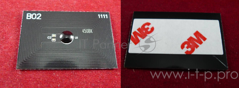 Чип Hi-Black к картриджу Kyocera FS-6970 (TK-450), Bk, 15K