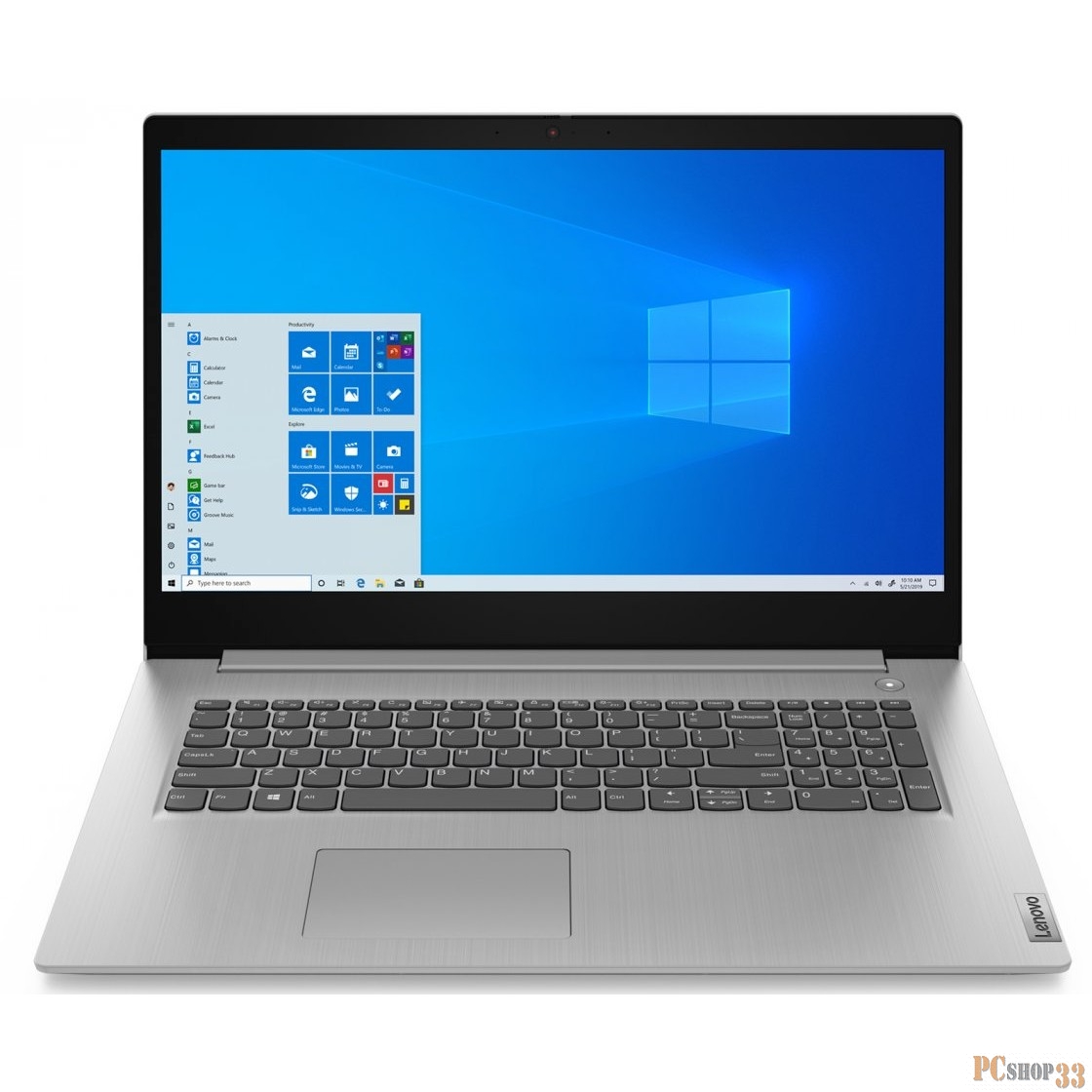 Ноутбук Lenovo IdeaPad 3-17IML05 81WC000LRU platinum grey 17.3