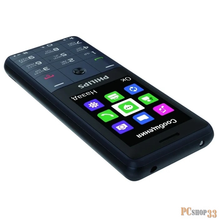 Мобильный телефон Philips Xenium E169 Dark Gray
