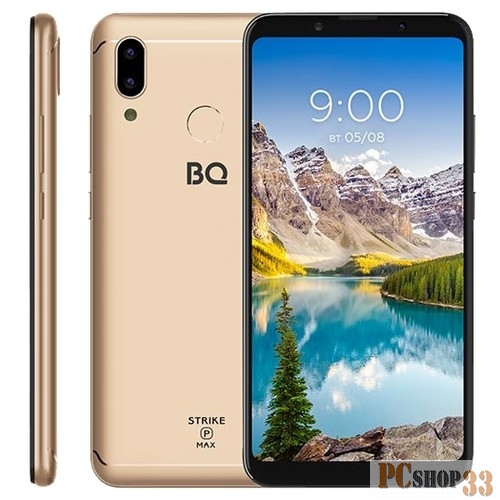 Мобильный телефон BQ 6035L Strike Power Max Gold