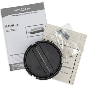 Вытяжка кухонная KRONA KAMILLA 600 INOX (2 мотора)